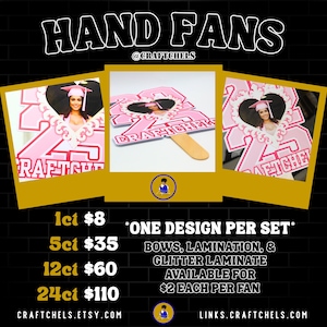 Custom Fans | Hand Paddle Fans