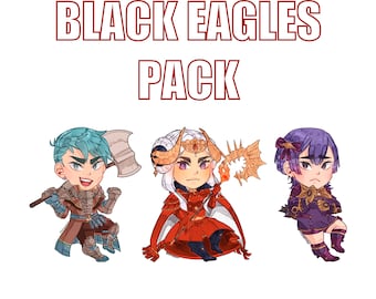 Black Eagles Keychain bundle