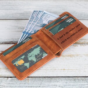 Billetera Hombre Piel, Billetera Personalizada, Billetera Grabada, Billetera Piel Personalizada, Regalo Para Él, Billetera Hombre Personalizada, Regalo Para Esposo,