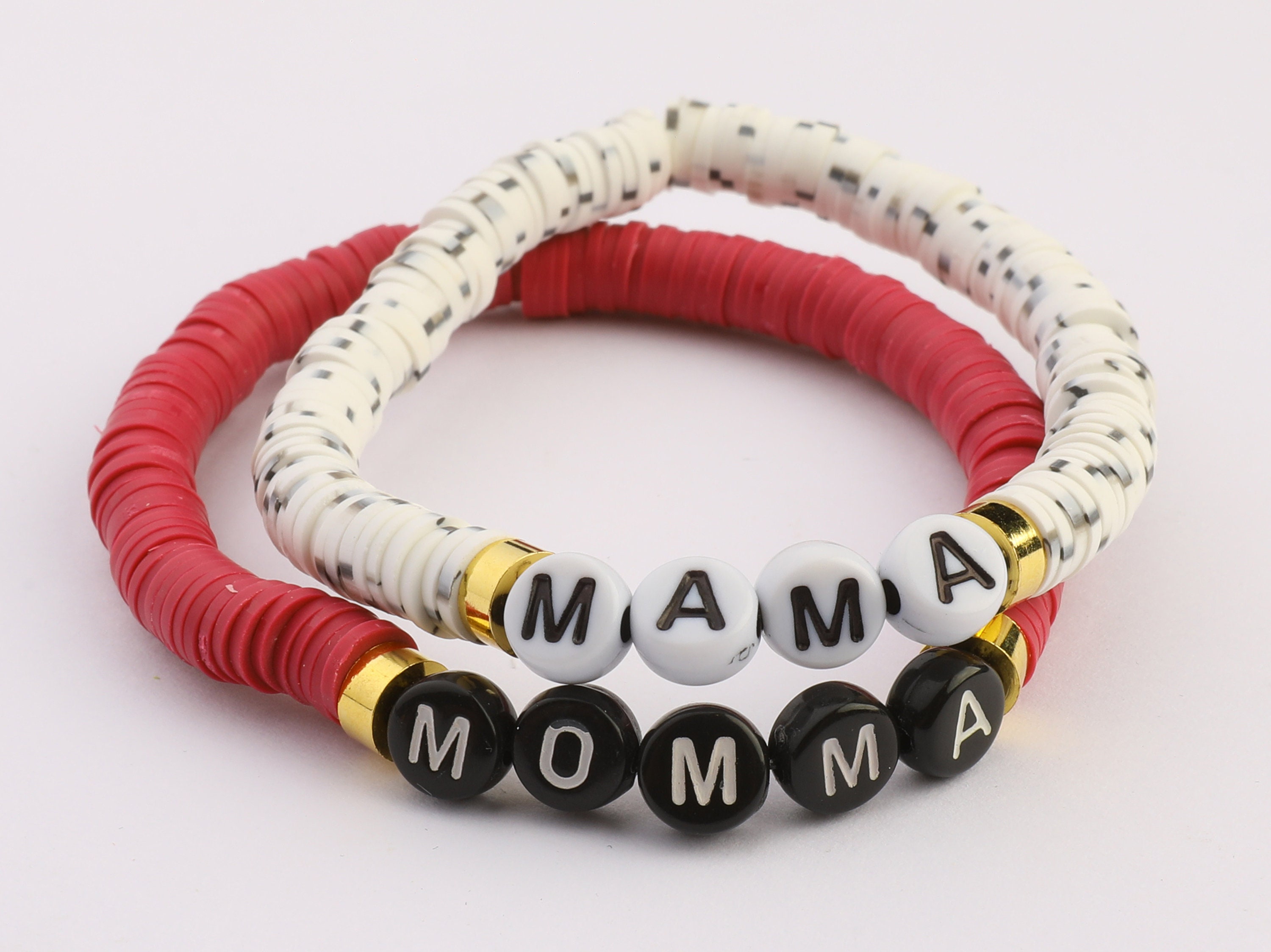Mama Bracelet | Custom Mom Bead Bracelet | Mother's Day