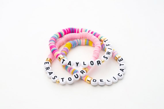 Custom Taylor Swift Eras Tour Bracelets CUSTOM Friendship 