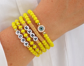 Mother’s Day Bracelet, Mom Bracelet, Mommy Bracelet, Mama Bracelet, Madre Bracelet , Grandmother Bracelet Gemstone Bracelets