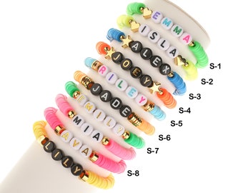 Christmas Gifts  | Name Beaded Bracelet | Bead Bracelet |Christmas Gifts For Kids | Gift For Kids| Gift For Girl Kids | Friendship Bracelet