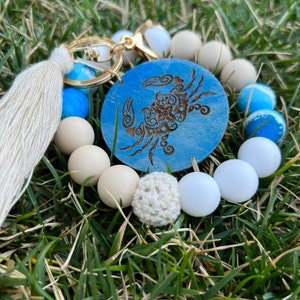 Maryland Blue Crab Silicone Wristlet