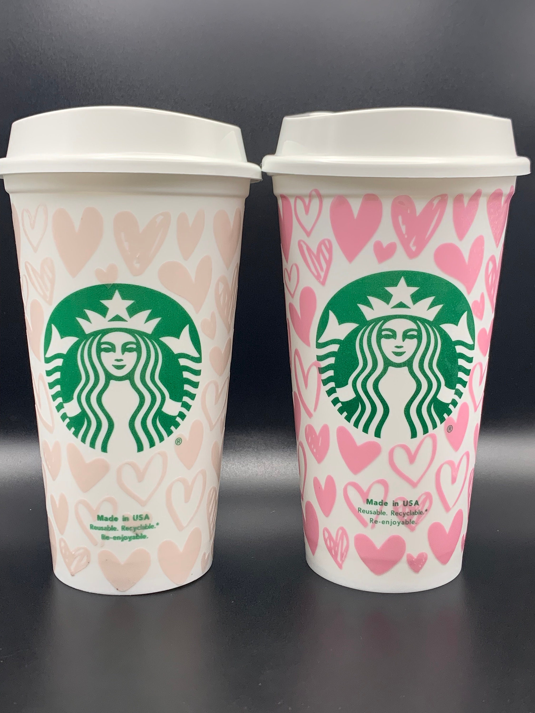Starbucks Reusable Travel Cup to Go Coffee Cup (Grande 16 Oz) 6 Pack -  (LIDS SOLD SEPARATELY)
