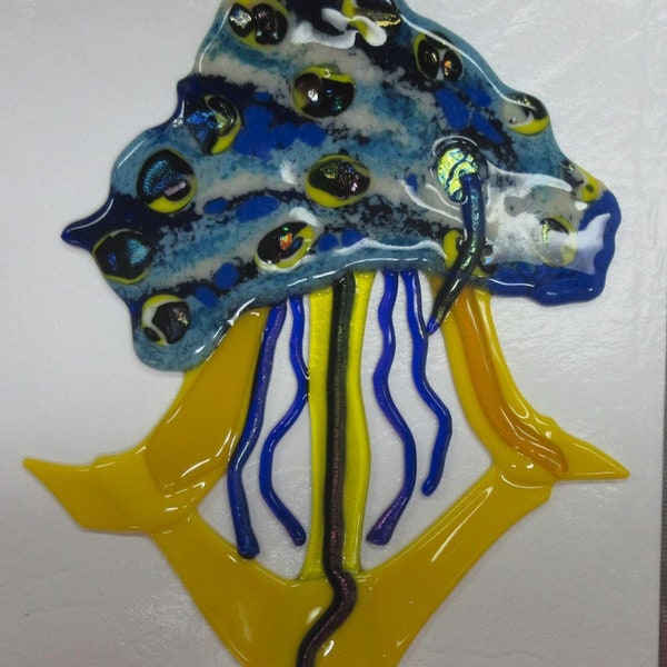 Blown Glass Wall Art Etsy