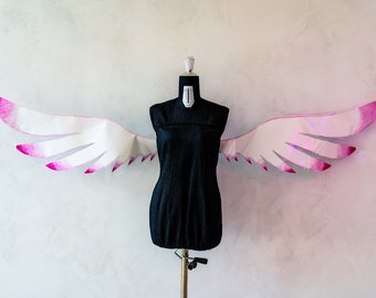 Puella Magi Madoka Magica Kaname Madoka Cosplay Costumes Full Set Wing Outfit Puella Magi Madoka Magica Kaname Madoka Cosplay Costumes Full Set Wing Outfit