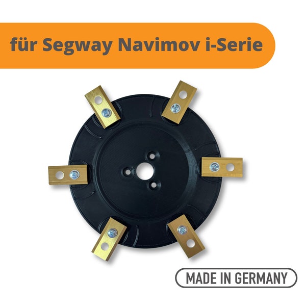 6-blade knife disc for Segway Navimow i series i105E and i108e 6 blade knife disc - Made in Germany