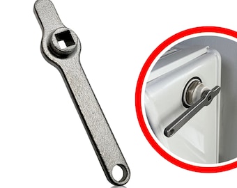 Bleed key - bleed heater - stainless steel heater key