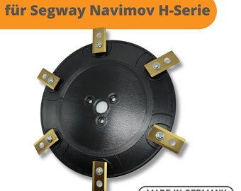 Disco a 6 lame per Segway Navimow serie H (H500E, H800E, H1500E e H3000E-VF) Piastra a 6 lame - Made in Germany