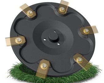 Disco de 6 cuchillas para Segway Navimow i Series i105E, i108e, i110n Disco de 6 cuchillas - polipropileno reforzado con fibra de vidrio