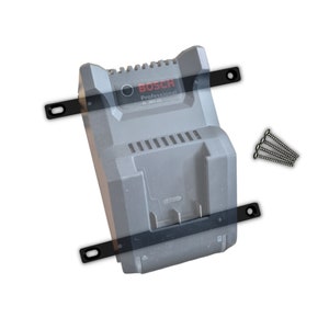 Wall mount for Bosch AL 36V-20 battery charger wall mount incl. screws