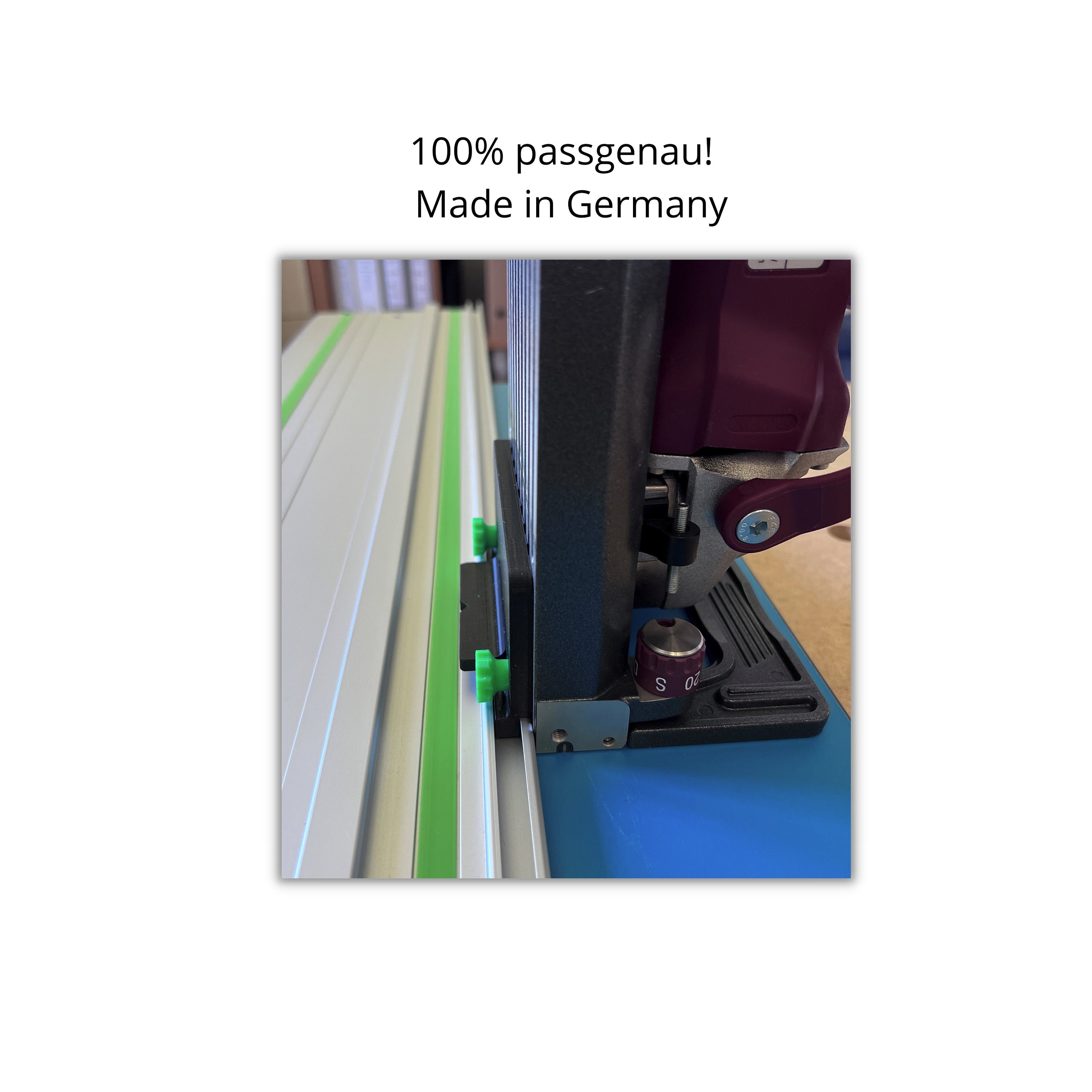 3DHerb Adapter For Lamello Classic X / Top 10 / Top 21 – Festool Guide Rail Accessory