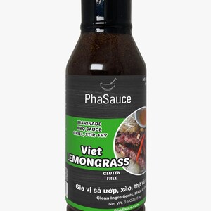 PhaSauce Viet Lemongrass Marinade Gluten-Free