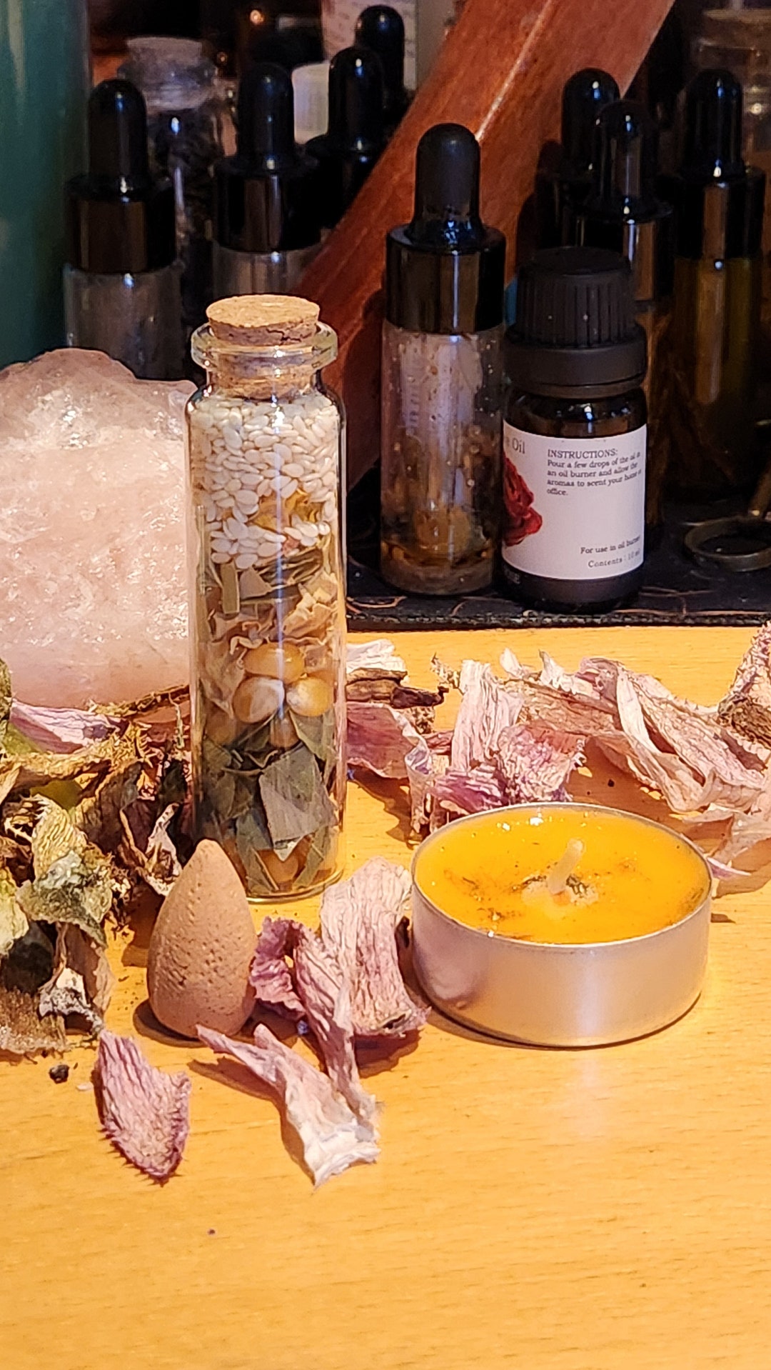 Blockage Removal Cleansing Spell Kit: Herbs, Candle, Incense - Etsy