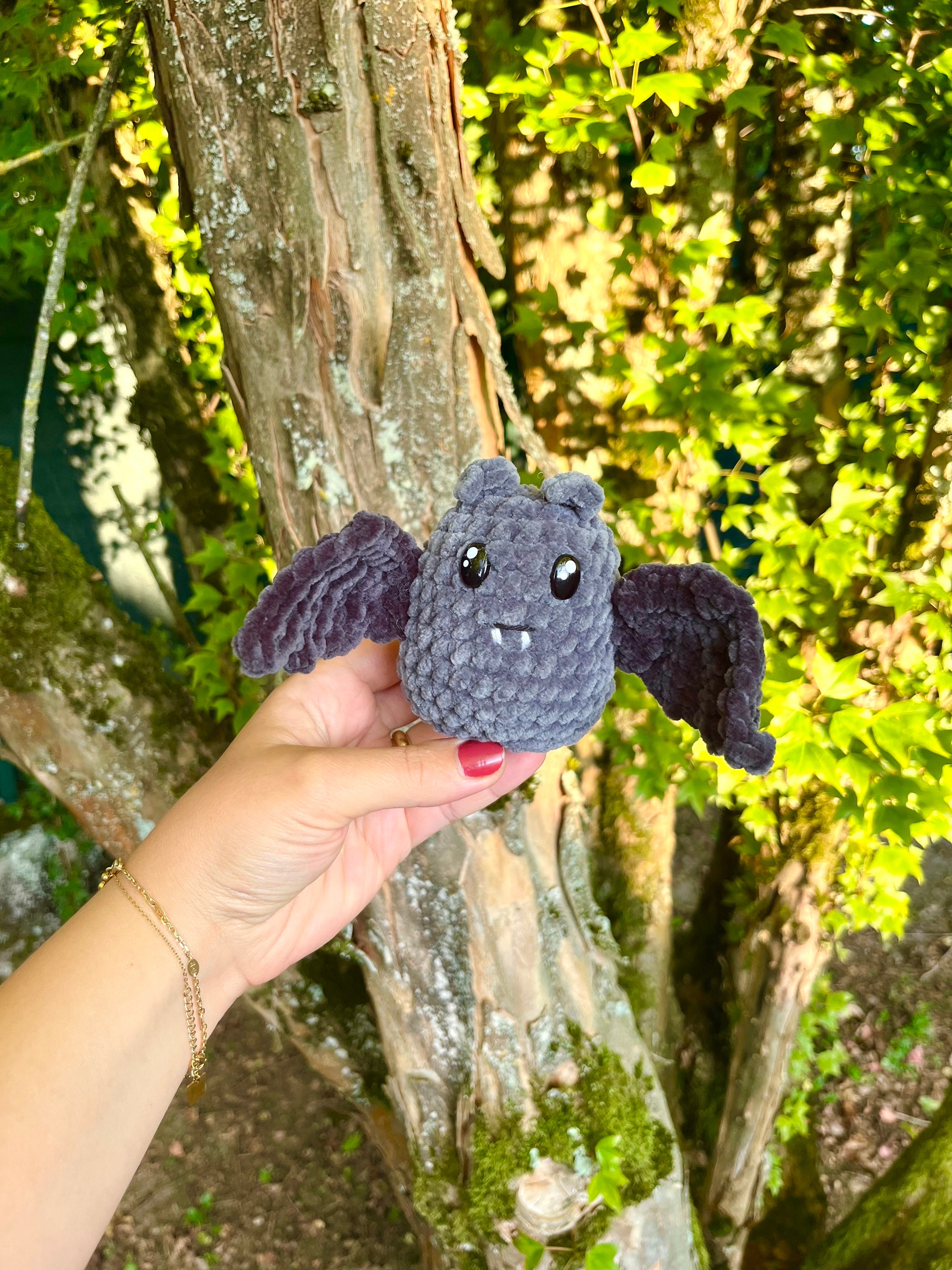 Chubby Bat - Easy Crochet Pattern - Bat - Easy Crochet Tutorial - Etsy