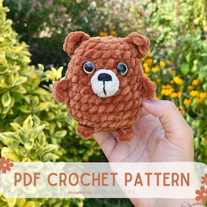 Chubby Bear - Chubby Bear - Easy Crochet Pattern - Easy Crochet Tutorial