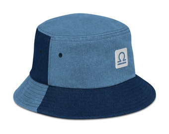 Authentic GUCCI GG Denim Bucket Hat - Etsy