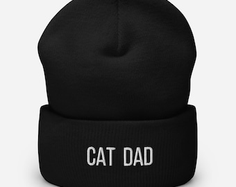 Cat Dad Beanie