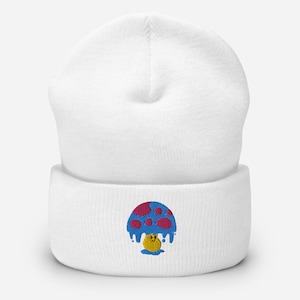 Trippy Mushroom Beanie