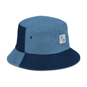 Capricorn Denim Bucket Hat image 1