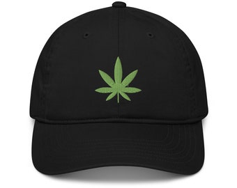Gorra de béisbol de marihuana