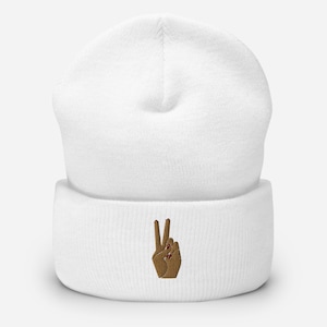 Peace Sign Beanie
