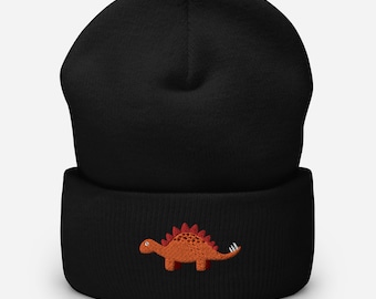 Gorro de dinosaurio bordado, gorra de dinosaurio unisex