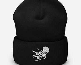 Embroidered Diamond Beanie, Unisex Knit Hat - Etsy