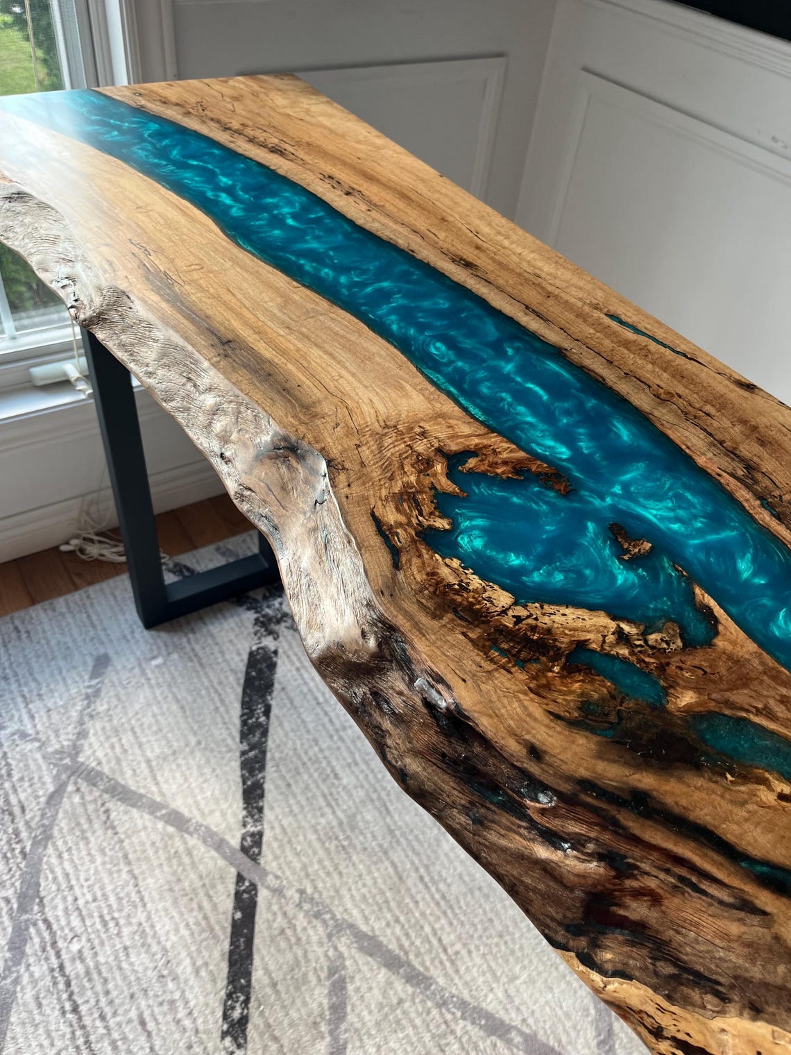Custom Epoxy River Tables – Handmade Live Edge Wood & Resin Furniture ...