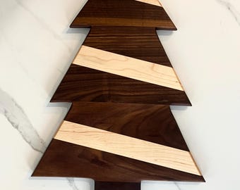 Hardwood Christmas Tree Charcuterie Board - Etsy