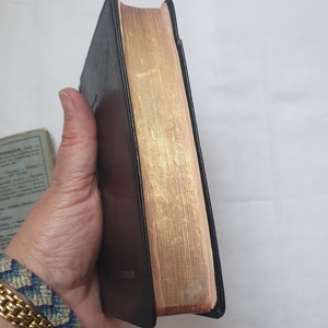 Ancient religious book. Antique christian book in French . Book collection from ParisVintageAntique