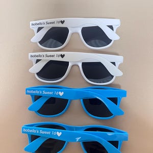gepersonaliseerde zonnebril huwelijkscadeaus voor gast gepersonaliseerde zonnebril bedruk je naam verjaardagsfeestje gunsten zonnebril vakantie strandteam geschenken