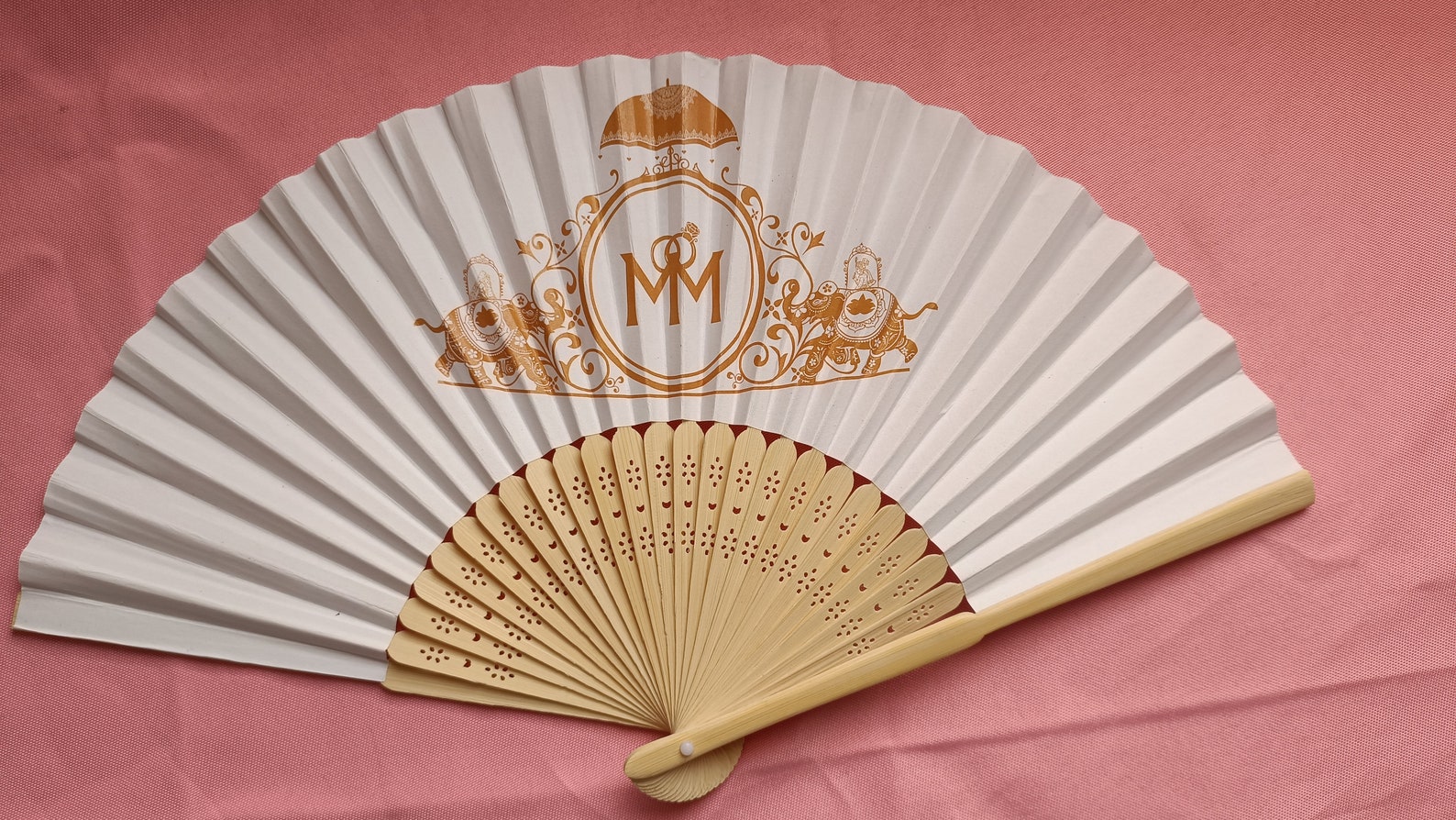 Fan Face Printed Paper Fan Wedding Favors Paper Fan Customized Etsy