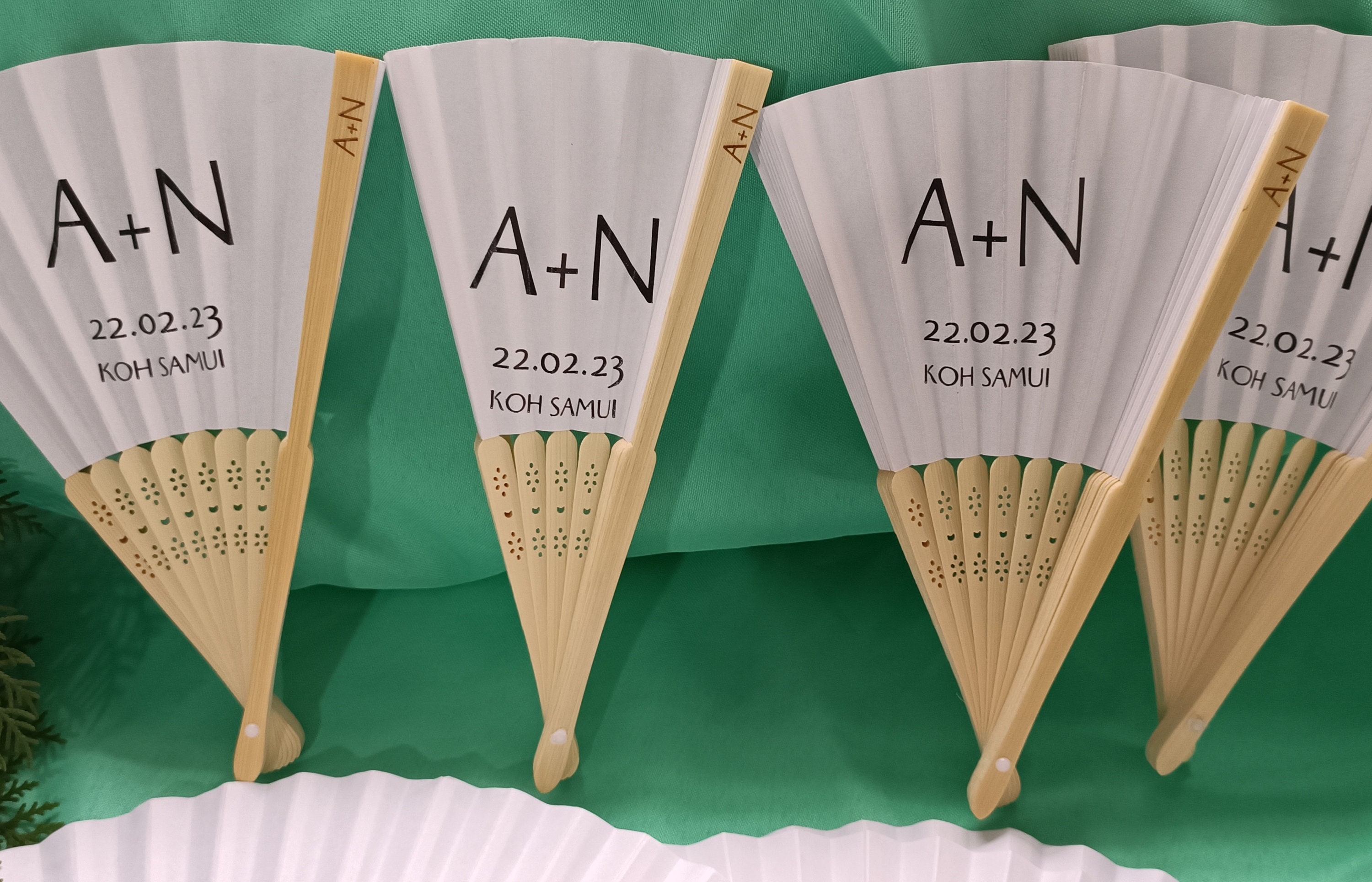 Custom Paper Fans on Handle and Fan Face. Printed Paper Fans Etsy