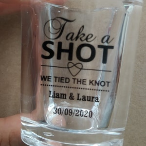 Custom shot glass personalized company logo shotglass  wedding  favors  ,events ,custom bars returant shot glases