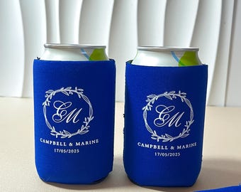 Personalized Can Cooler Beer Holder,Unique Gift for Groomsmen or Birthdays,Great Gift for Friends or Family