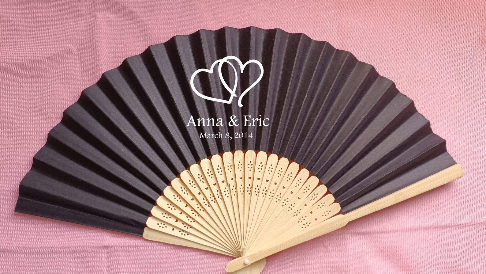 Fan Face Printed Paper Fan Wedding Favors Paper Fan Customized Etsy