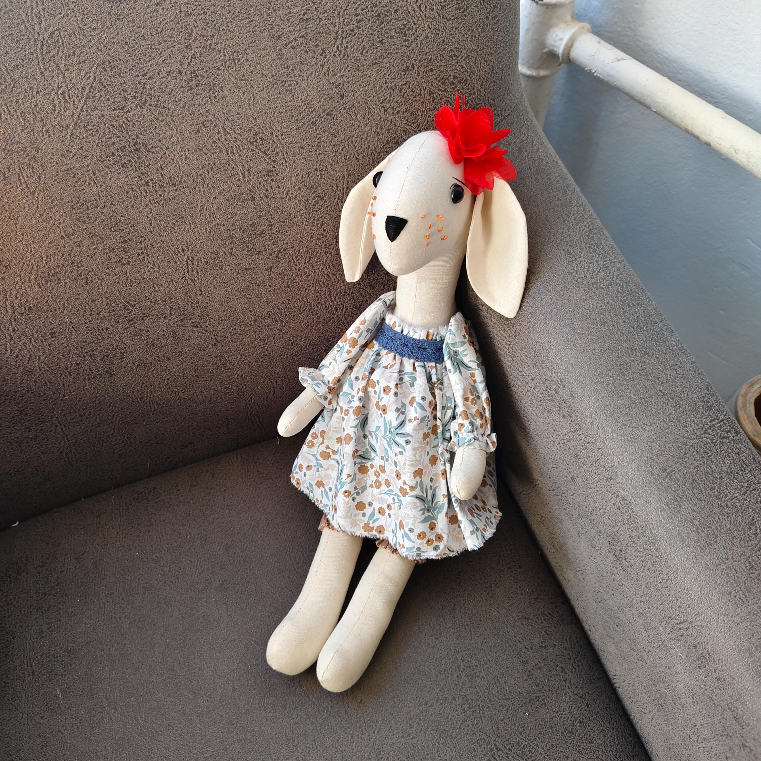38 Cm Bunny Sewing Pattern PDF | Stuffed Rabbit Toy Pattern | Digital ...