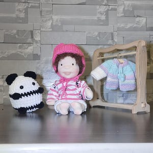 10.24 Inch / 26 cm Handmade Waldorf Doll, Waldorf İnspired Doll, Custom Doll, Organic Soft Doll, Waldorf Dolls Style, Gift Doll, Baby Doll