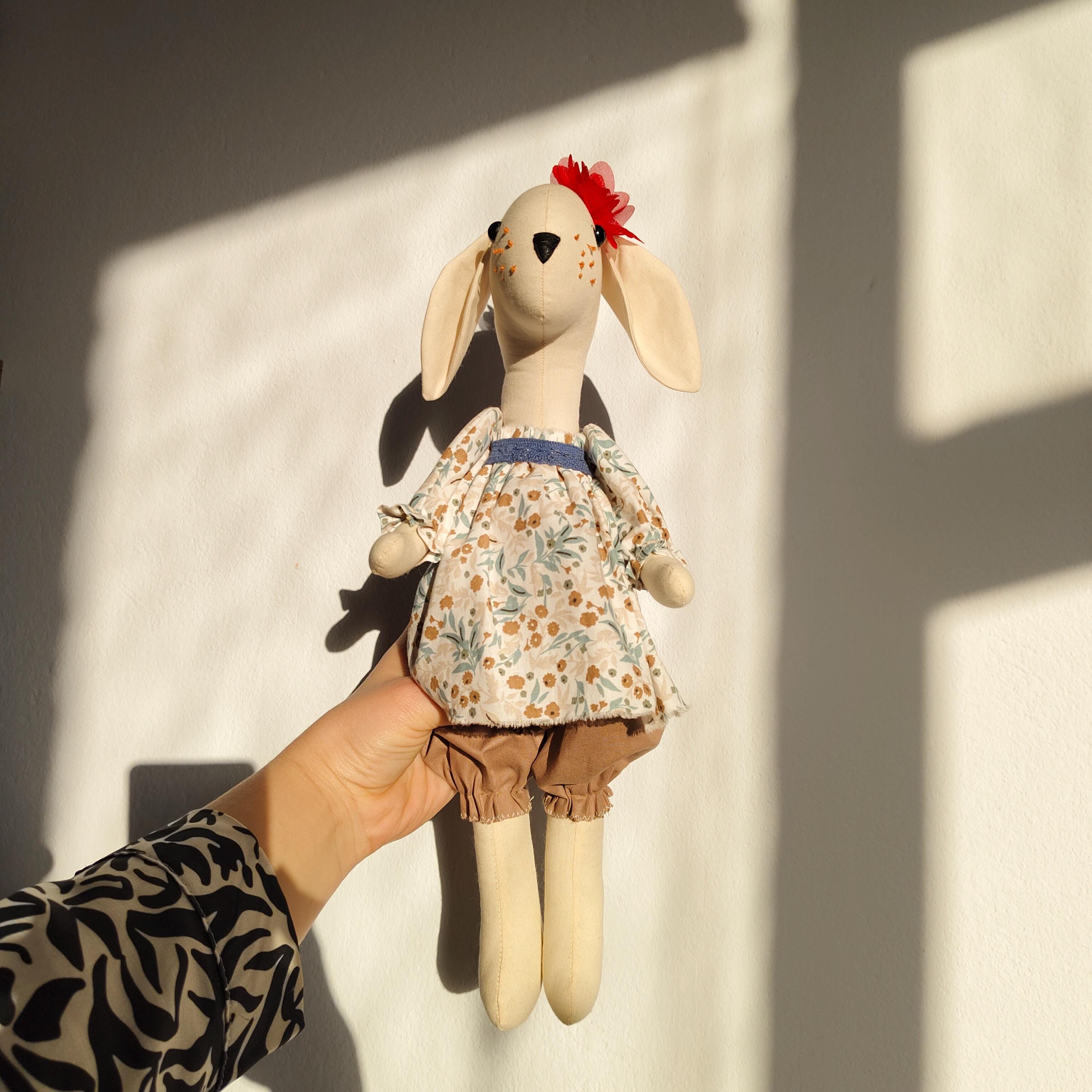 38 Cm Bunny Sewing Pattern PDF | Stuffed Rabbit Toy Pattern | Digital ...