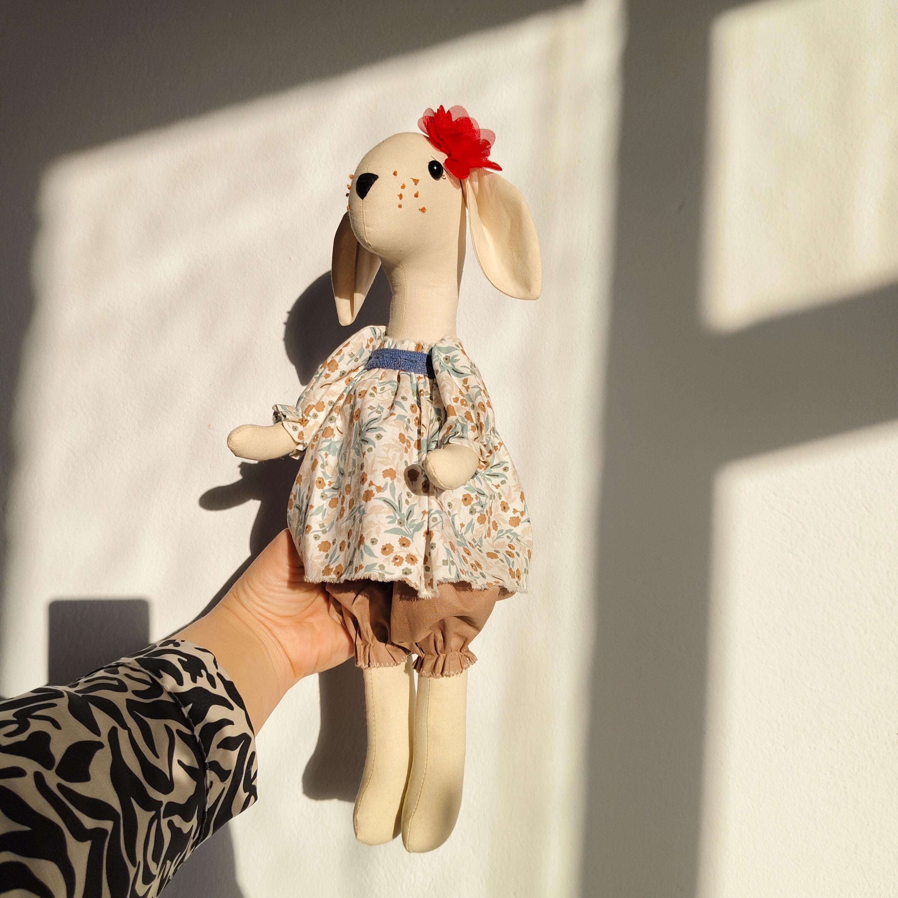 38 Cm Bunny Sewing Pattern PDF | Stuffed Rabbit Toy Pattern | Digital ...