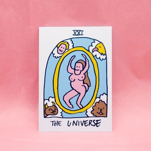 1 postcard of the Absolutely Tarotble Major Arcana