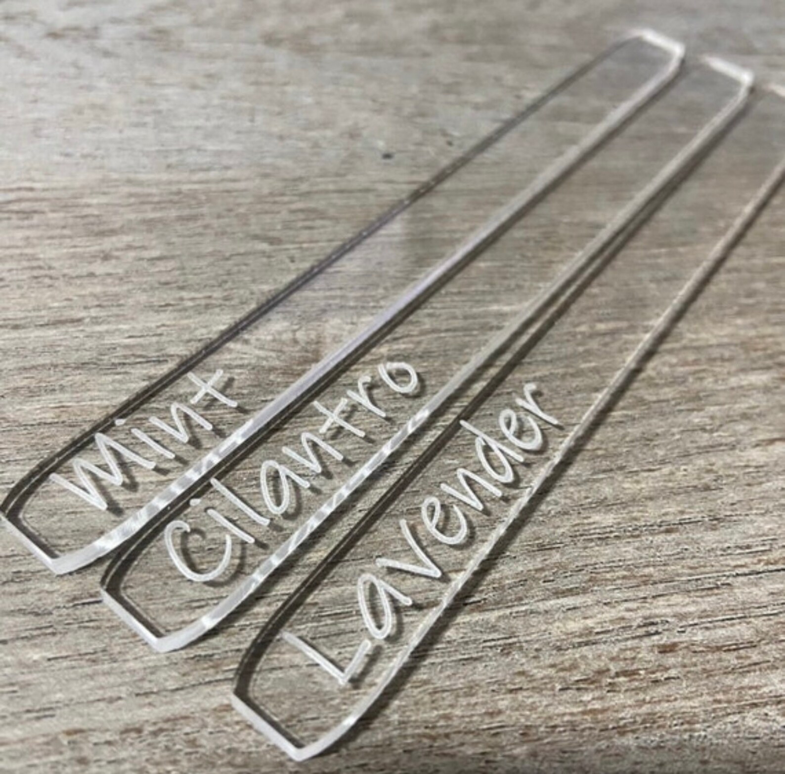 Herb Garden Stakes SVG PNG, Instant Download, Laser Cut File Etsy