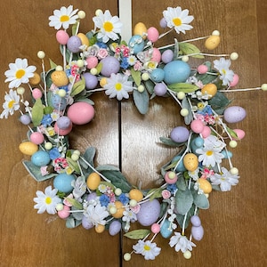 Easter Egg Wreath