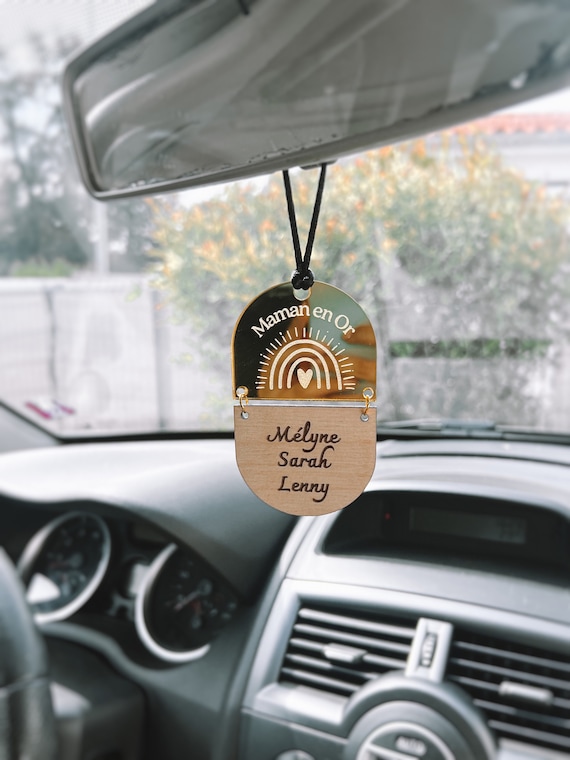 Customizable rear view mirror hangers deals