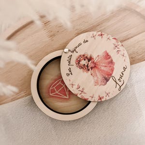 Boîte à bijoux princesse personnalisée