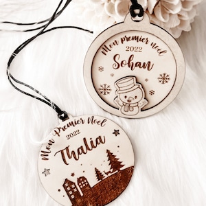 Personalized children&#39;s Christmas ball - 1st Christmas