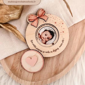 Personalized godmother or godfather surprise request box