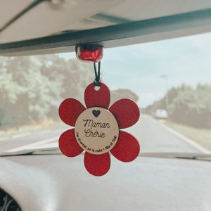 Accesorio de coche personalizable para colgar del retrovisor, regalo personalizado